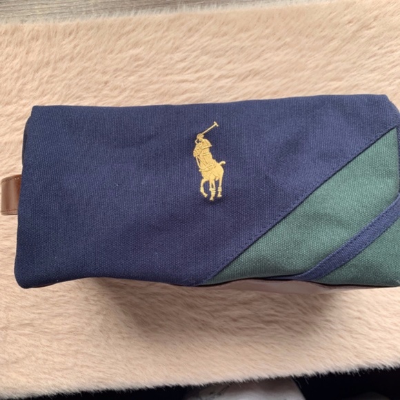 POLO navy blue and green mens travelling p… - Picture 1 of 6